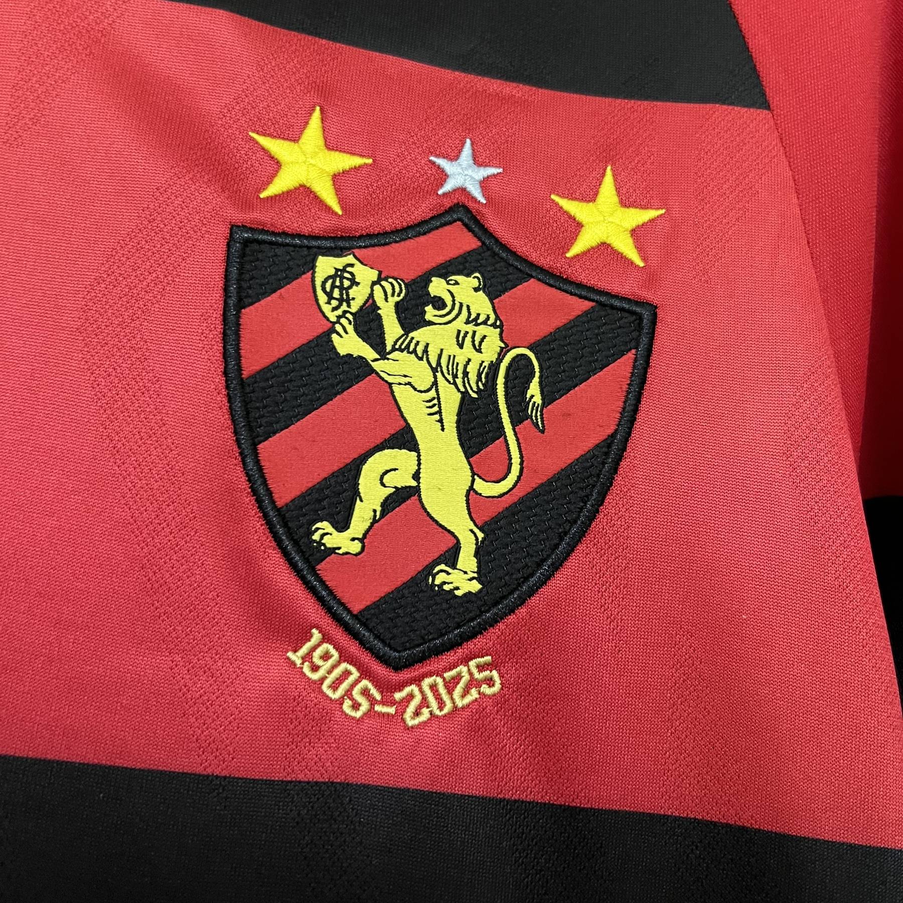 2025/2026 Recife Camisa de futebol camiseta 1 Torcedor