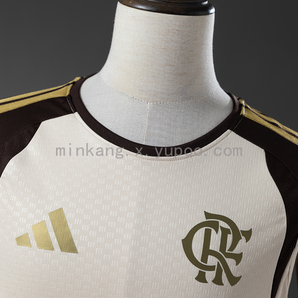 2026/2027 Camisa Flamengo Arroz Branco Treino Infantil