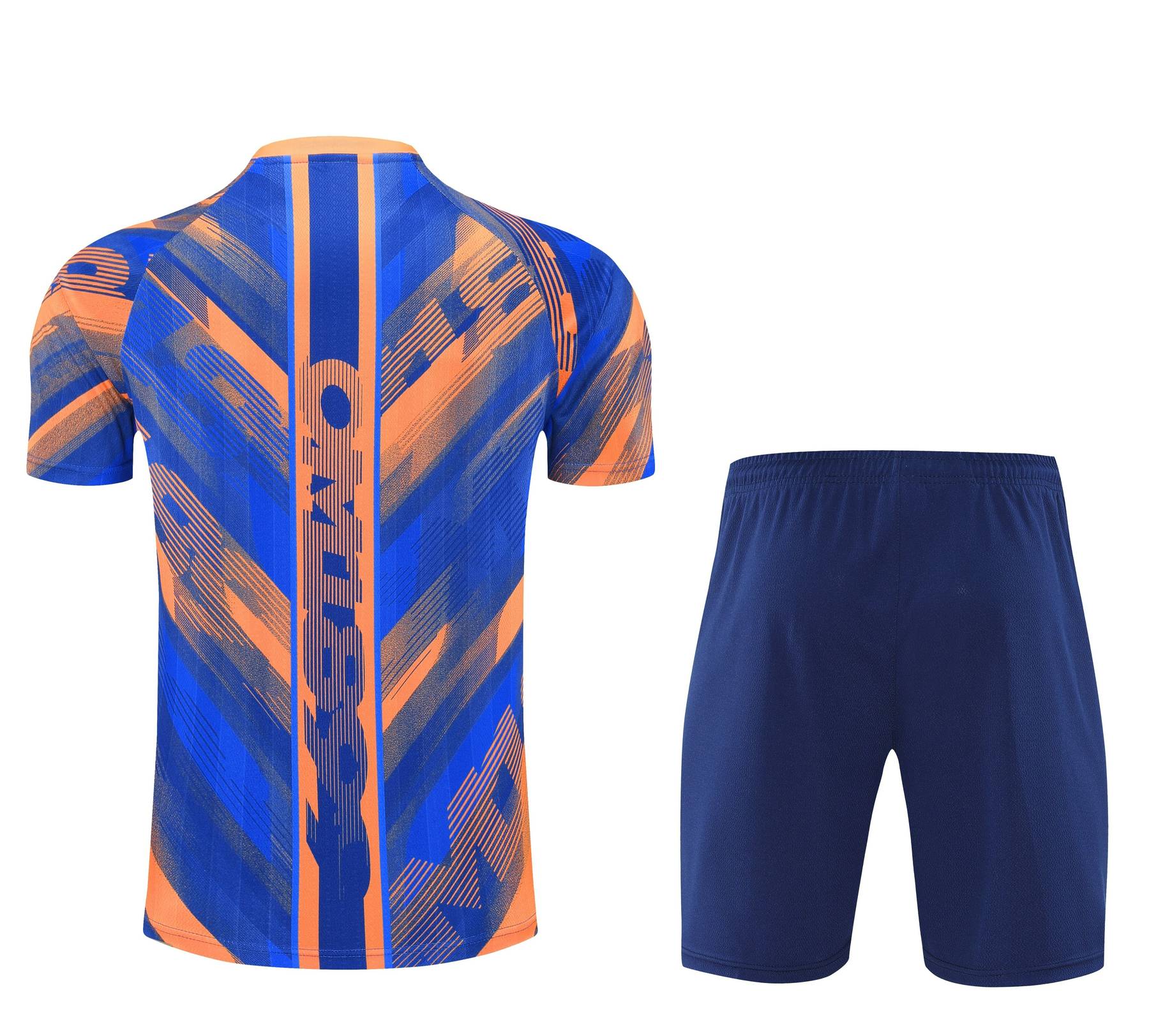 Conjunto de Treinamento de Marselha Temporada 2025/2026 Laranja-Azul