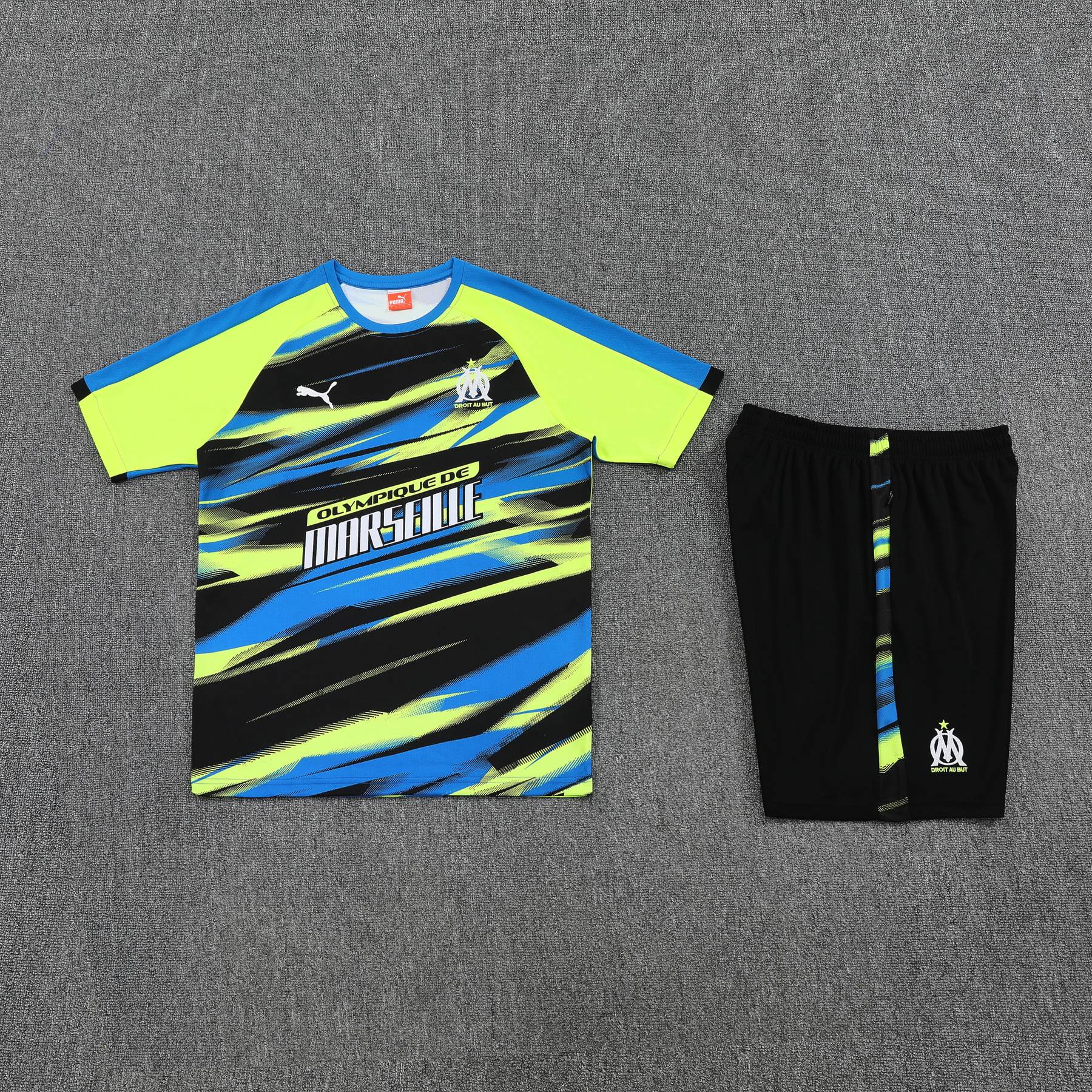 Kit de Treinamento do Marseille Temporada 2025-2026 verde-mar