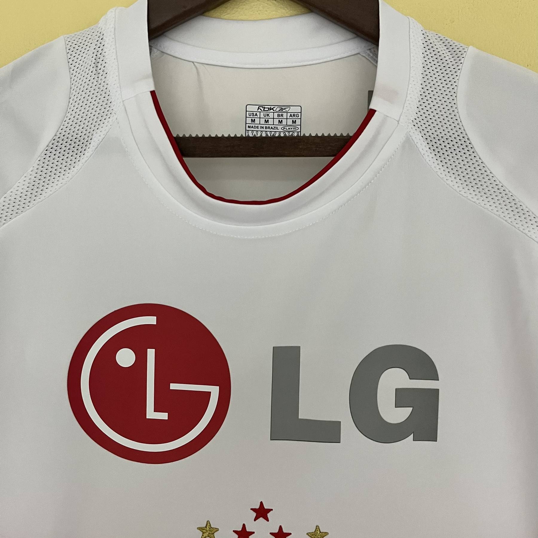 Retrô 2006/2007 Camisa São Paulo Home Torcedor