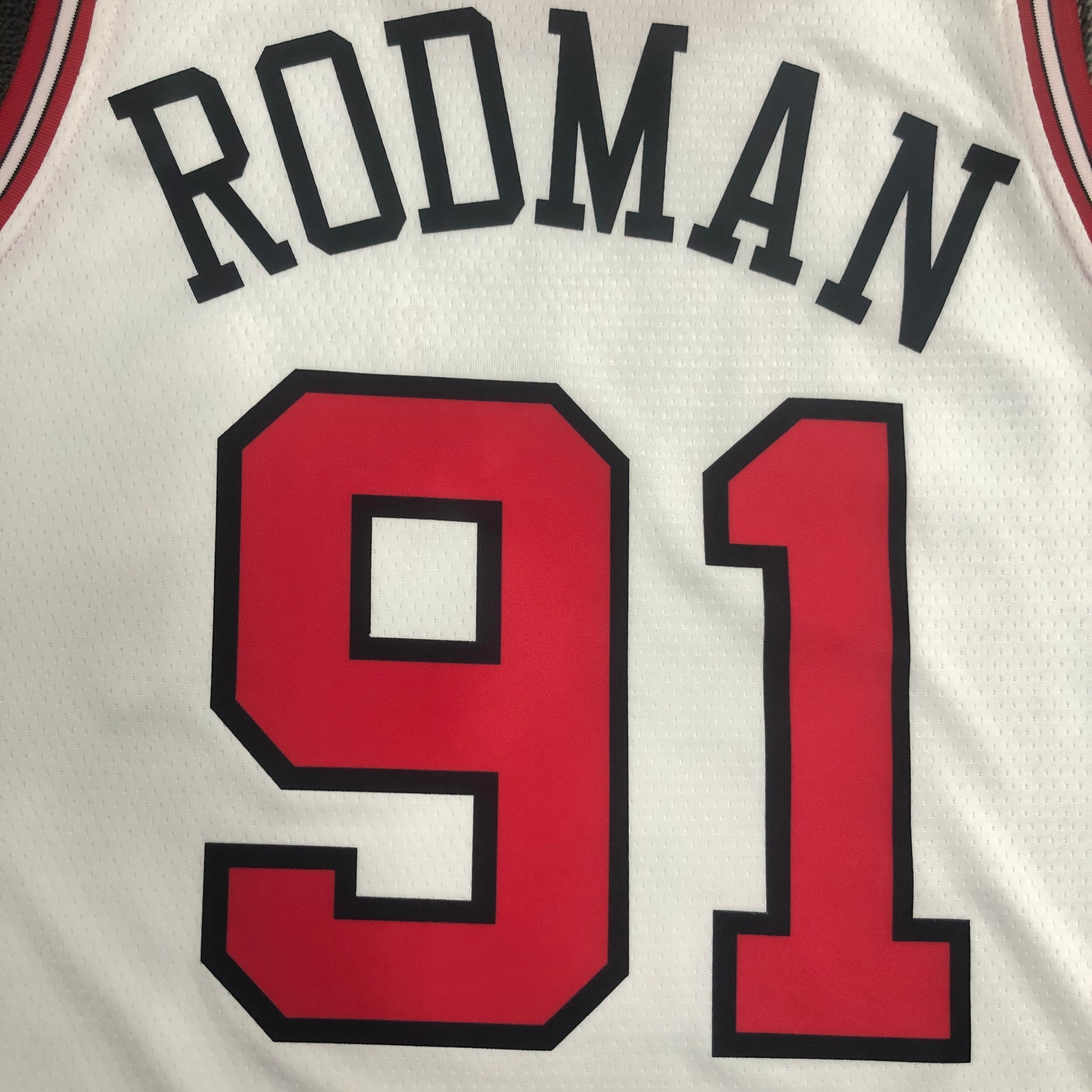 2023 Chicago Bulls Camiseta Dennis Rodman nº 91