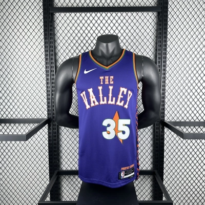 2025 Phoenix Suns Camiseta Edição Cidade Kevin Durant nº 35 01