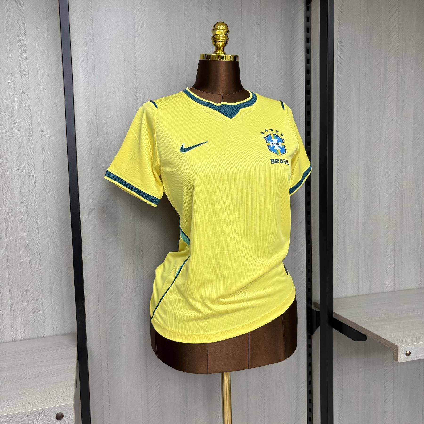 2026/2027 World Cup Camisa Brazil camiseta 1 Feminina