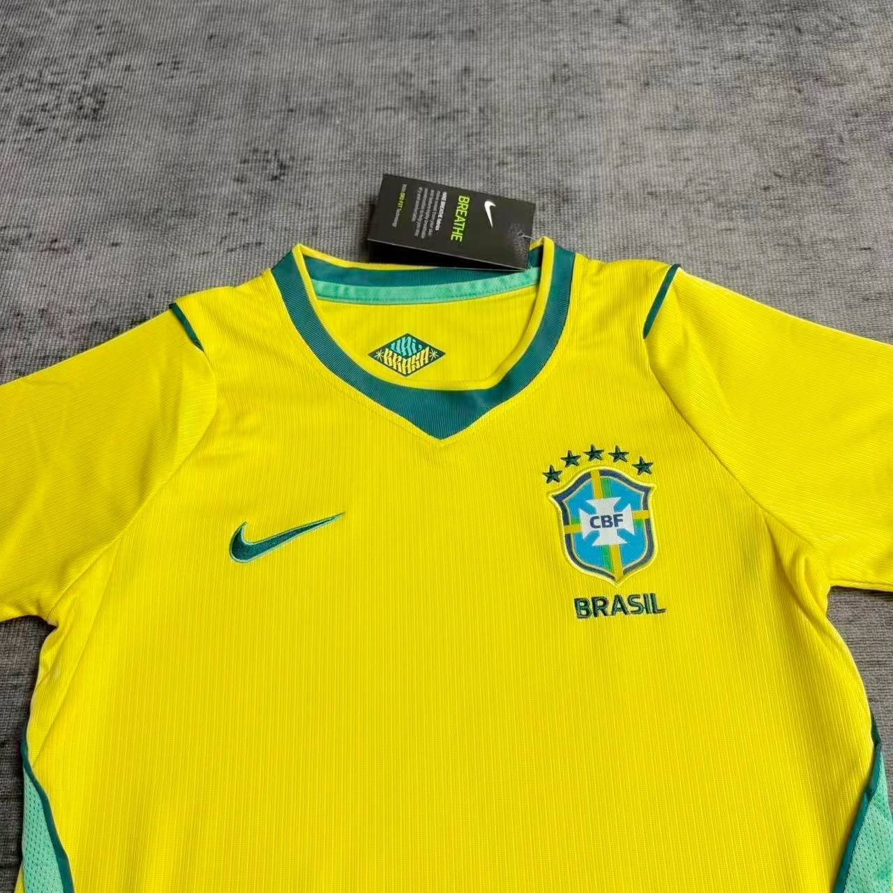 2026/2027 World Cup Camisa Brazil camiseta 1 Infantil