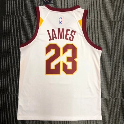 Cleveland Cavaliers Camiseta Branca LeBron James nº 23 02