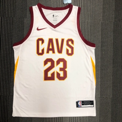 Cleveland Cavaliers Camiseta Branca LeBron James nº 23 01