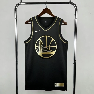 Golden State Warriors Camiseta  Número 30  Currypreto dourado 01