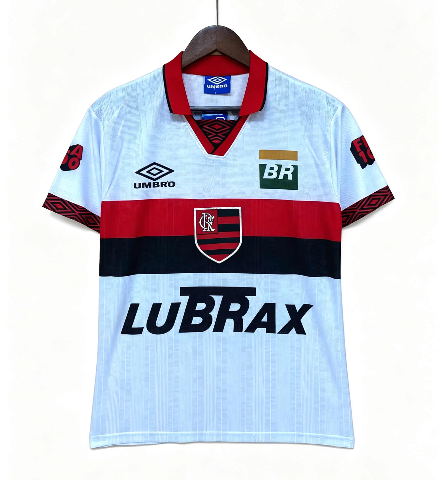 1995/1996 Camisa Flamengo Away Retro Torcedor