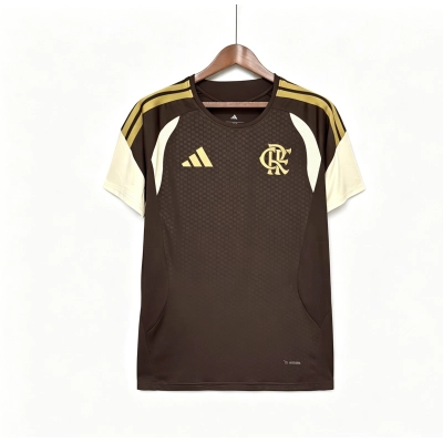 20026/2027  Flamengo Camisa de futebol Brown Treino 01