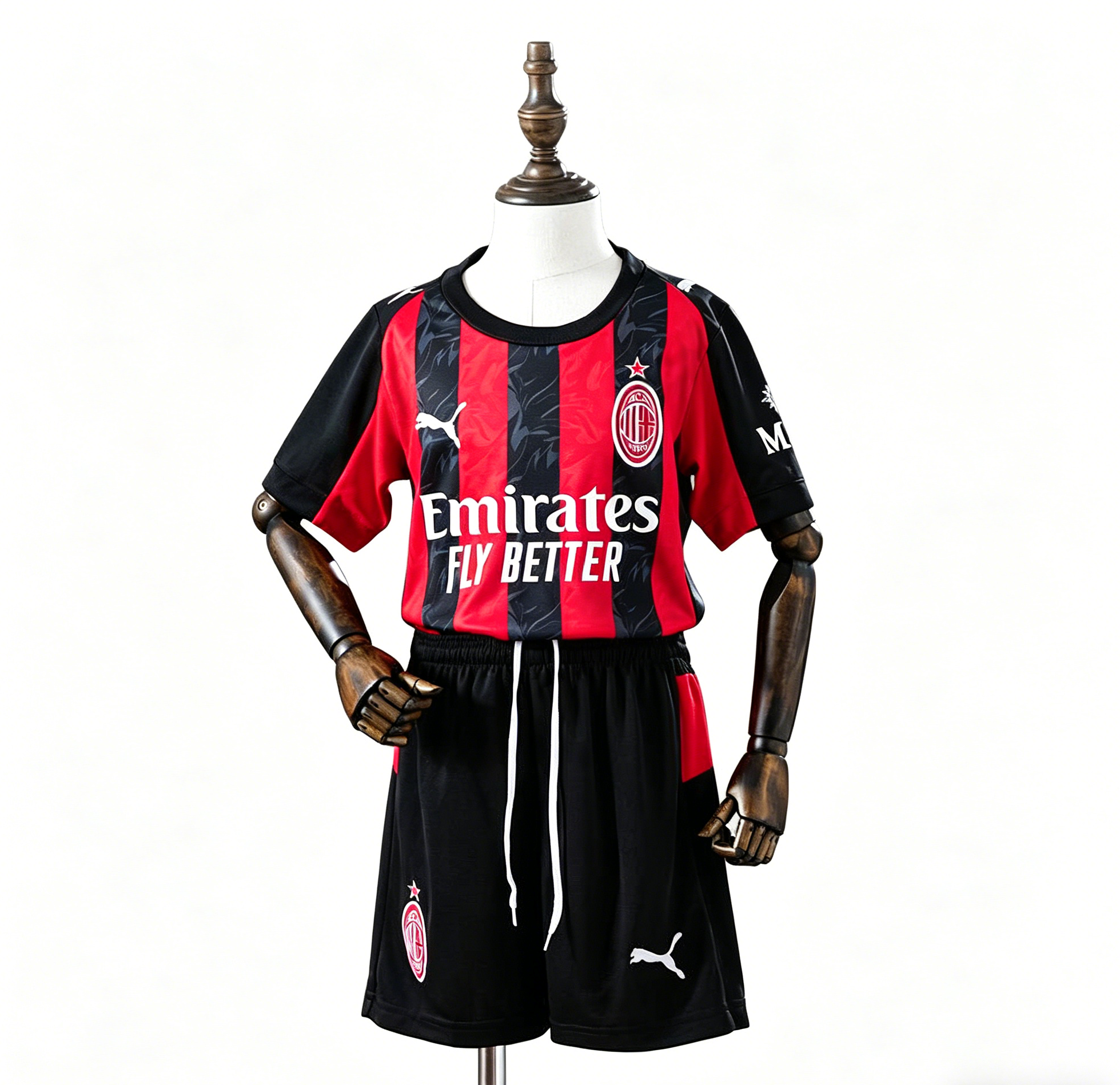 2025/2026 Camisa AC Milan Home Infantil