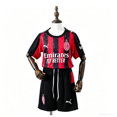 2025/2026 Camisa AC Milan Home Infantil 01
