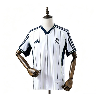 2025/2026 Camisa de Real Madrid Uniforme de baseball 01
