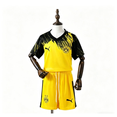 2025/2026 Camisa Dortmund Home Infantil 01