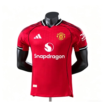 2025/2026 Camisa Manchester United Home Jogador 01