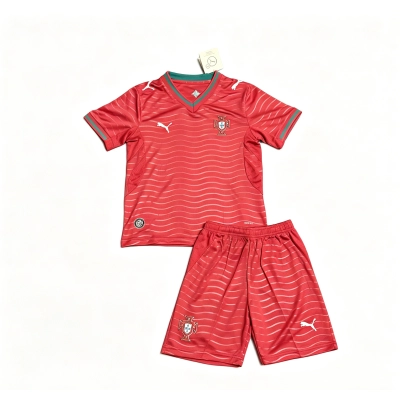 2026/2027 Camisa  Portugal Camiseta 1 Infantil  01