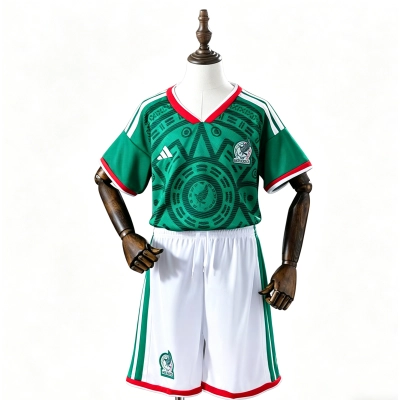 2026/2027 Camisa Mexico Home Infantil  01