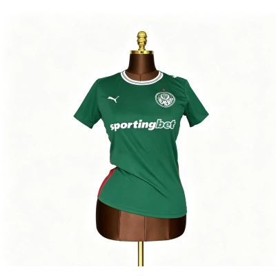 2026/2027 Camisa Palmeiras  camiseta 1 Feminina 01