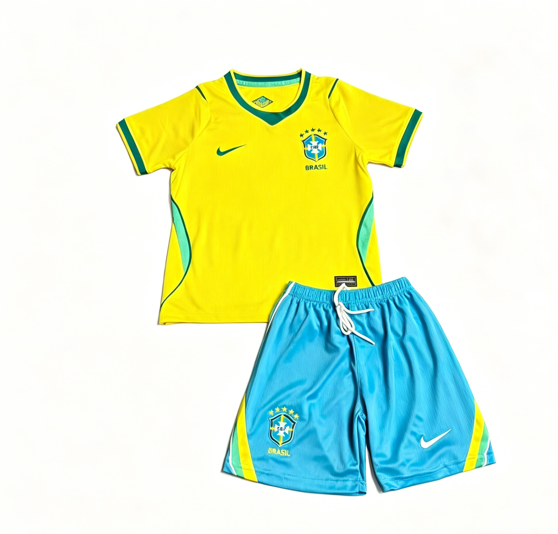2026/2027 World Cup Camisa Brazil camiseta 1 Infantil