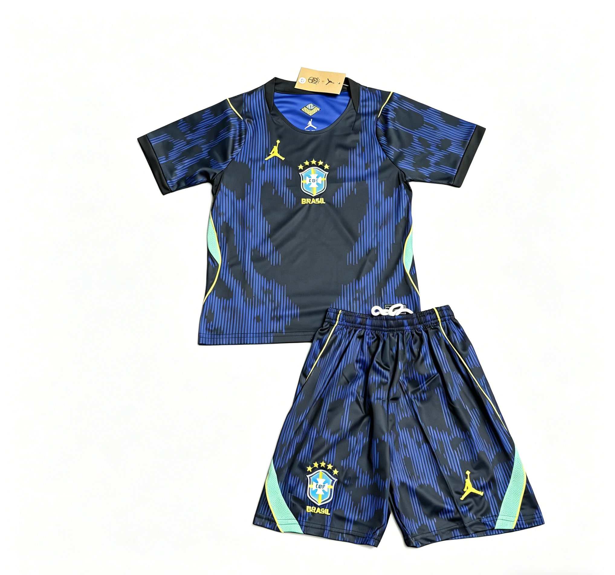 2026/2027 World Cup Camisa Brazil camiseta 2 Infantil
