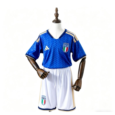 2026 Camisa Itália camiseta 1  Infantil 01