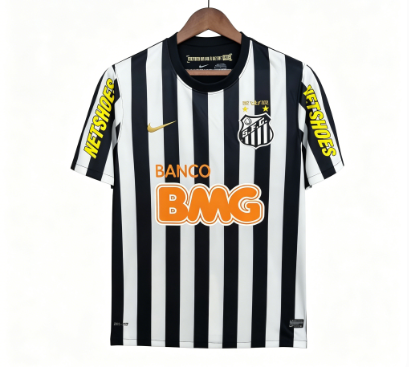 Camisa de futebol Retro Santos 2012/2013 camiseta 3