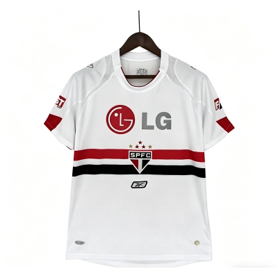 Retrô 2006/2007 Camisa São Paulo Home Torcedor 01