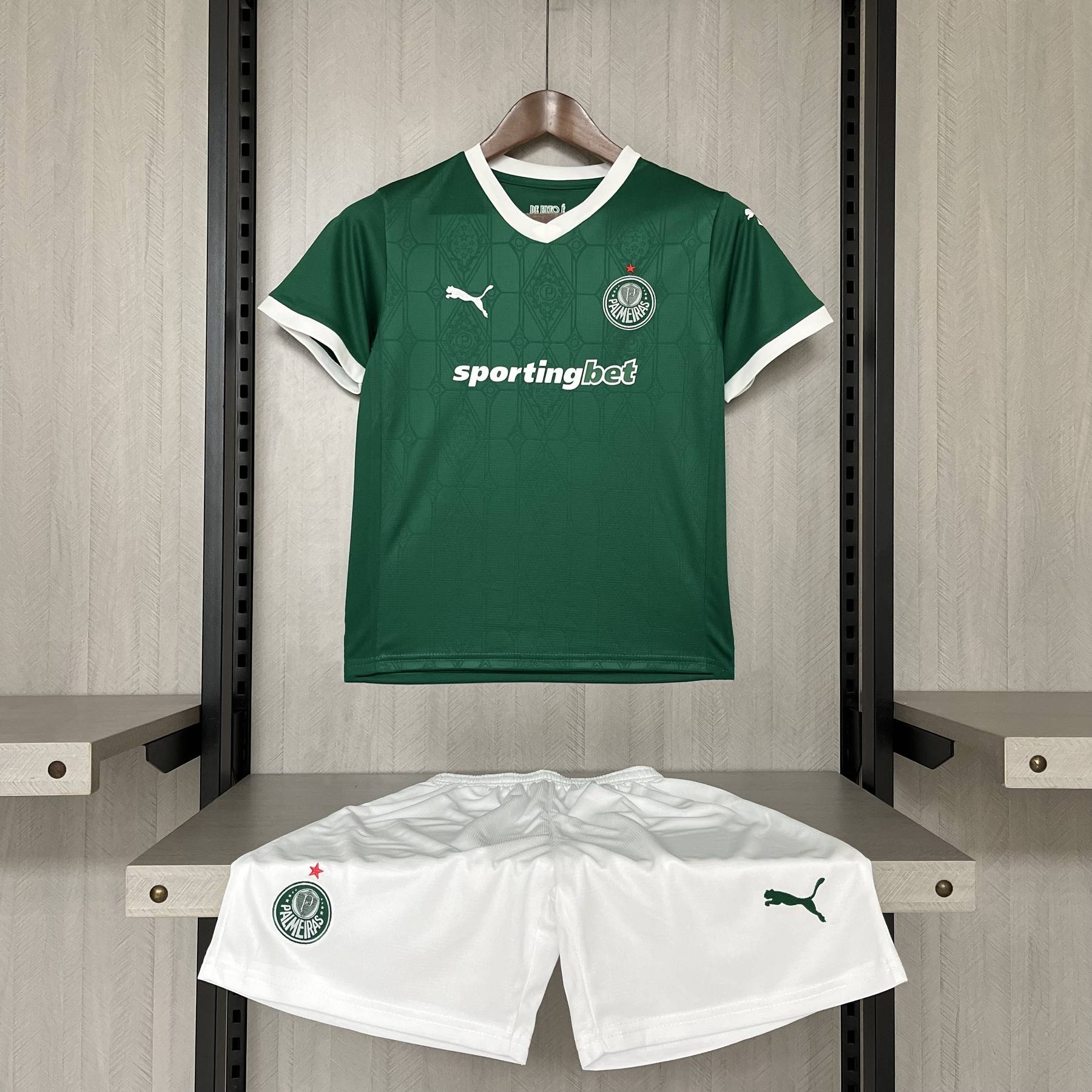 2025/2026 Camisa Palmeiras Camiseta 1 Infantil