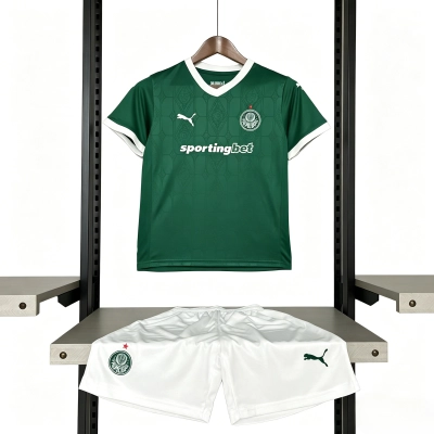 2025/2026 Camisa Palmeiras Camiseta 1 Infantil 01