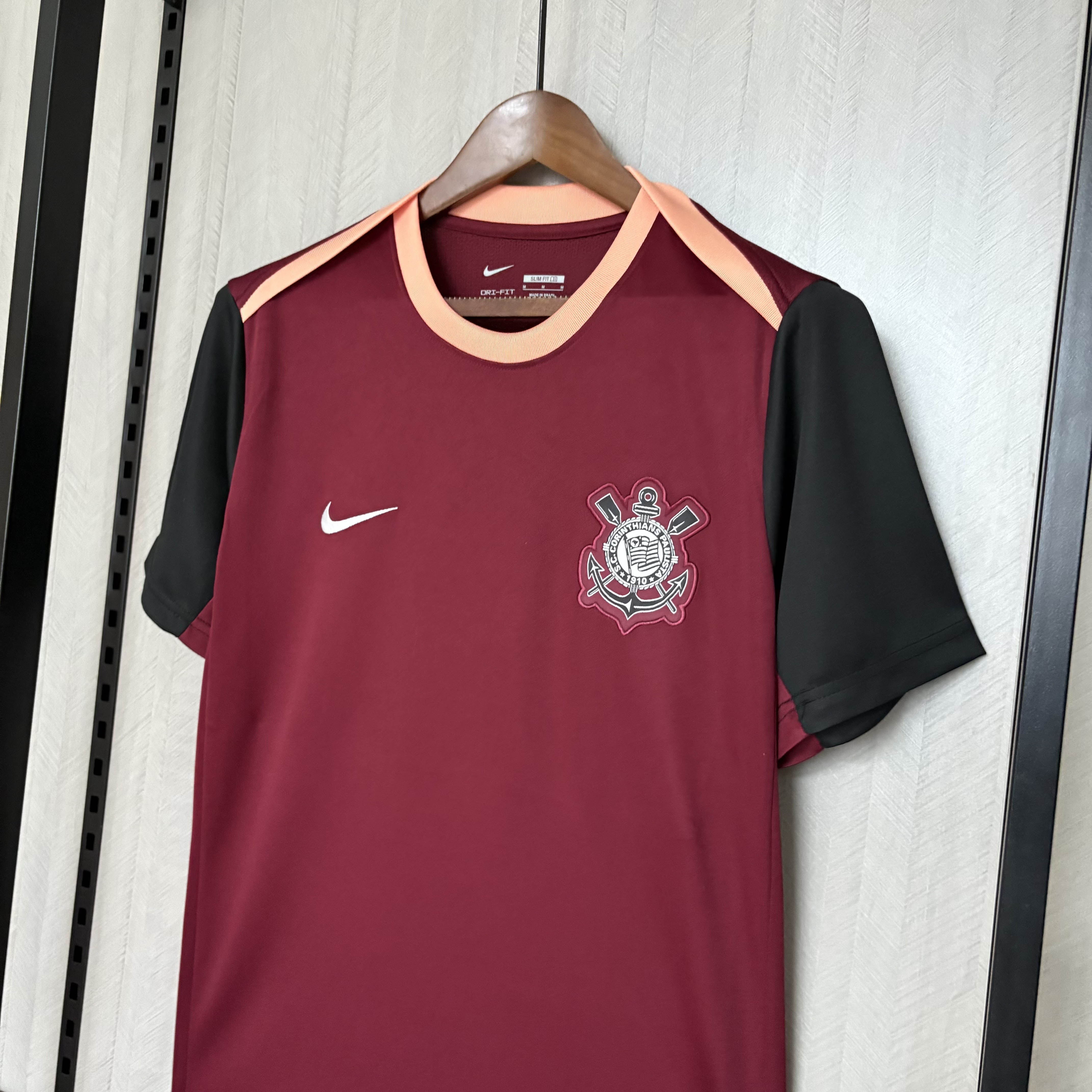 2026/2027 Camisata de Corinthians treino vermelho Torcedor