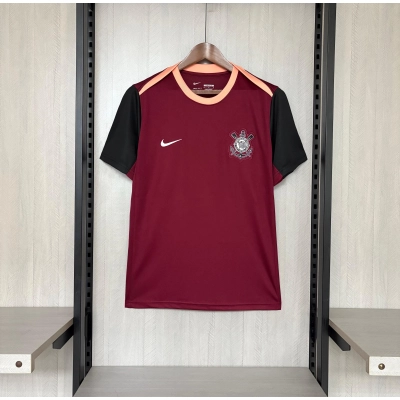 2026/2027 Camisata de Corinthians treino vermelho Torcedor 02