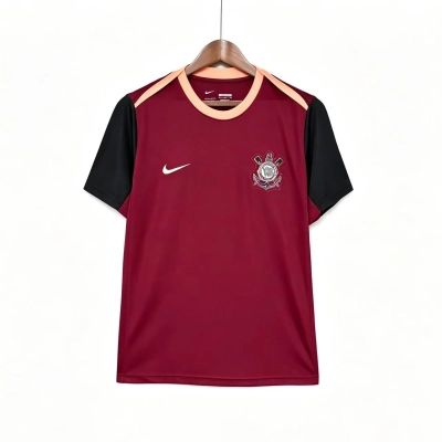 2026/2027 Camisata de Corinthians treino vermelho Torcedor 01