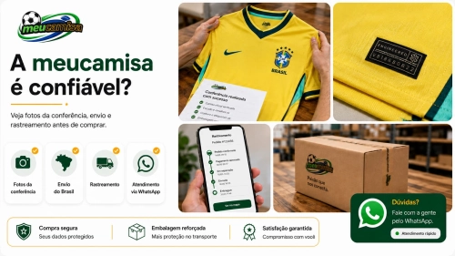 A meucamisa é confiável? Veja como funciona nossa produção, conferência, envio e rastreamento
