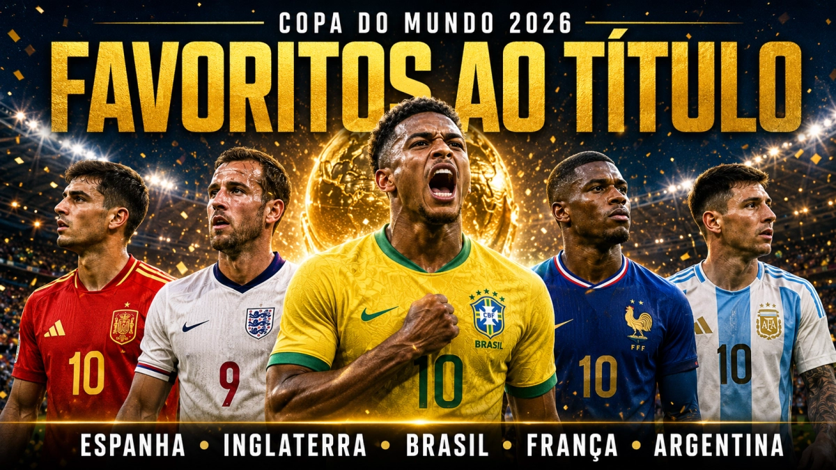 Quais seleções chegam como favoritas para a Copa do Mundo de 2026?