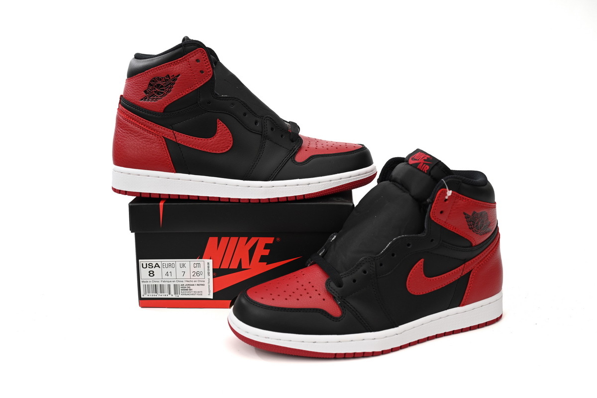 Air Jordan 1 High “Banned” 555088-001