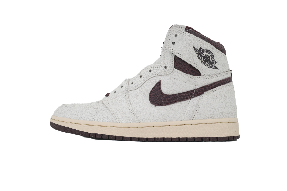 Air Jordan 1 High OG Grey Brown Snake Pattern DO7097-100