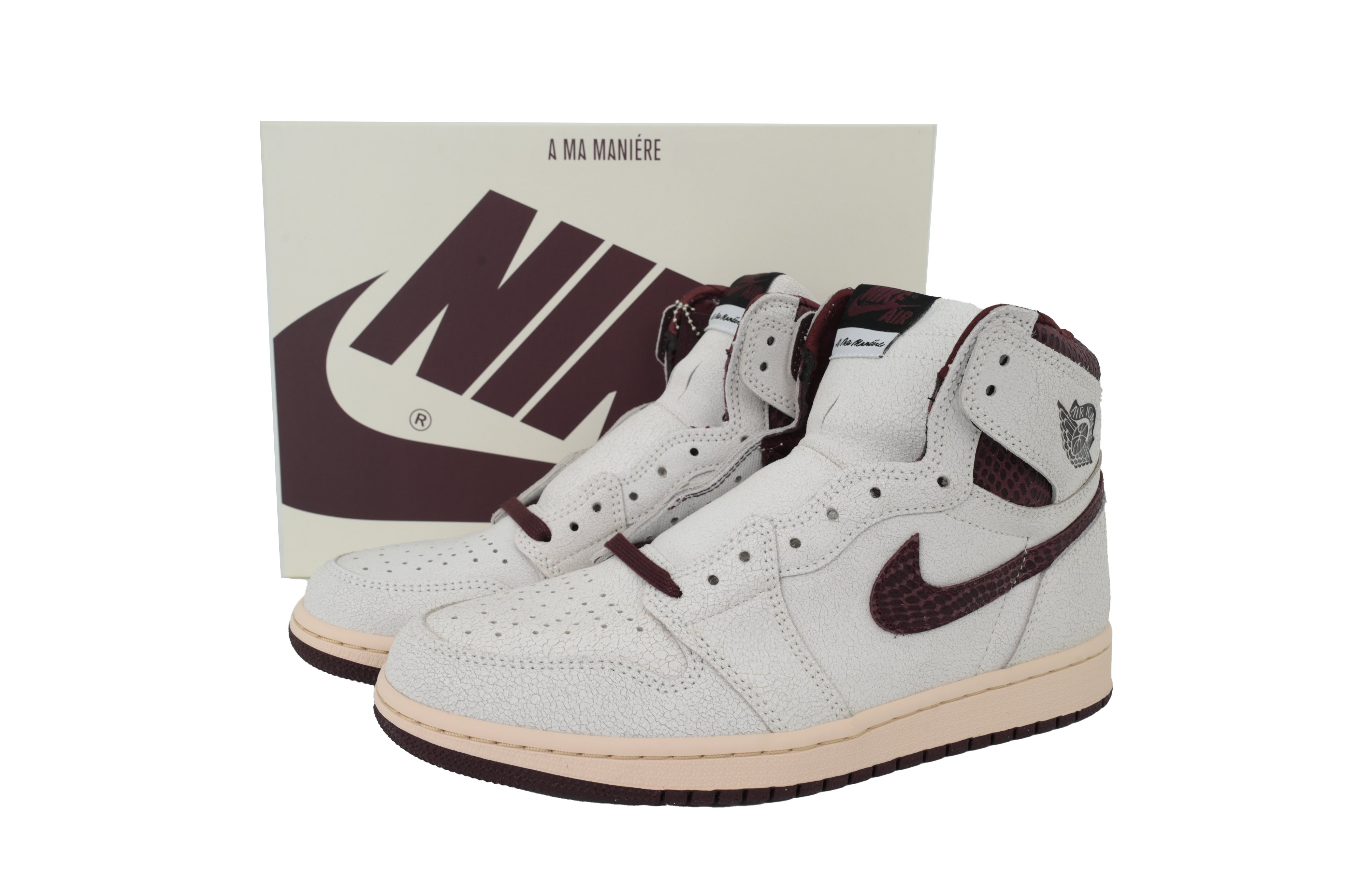Air Jordan 1 High OG Grey Brown Snake Pattern DO7097-100