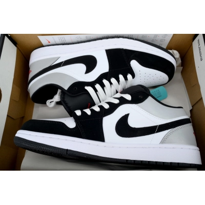 Air Jordan 1 Low 'White Fire Red Black Matte Silver' HF3188-106 02