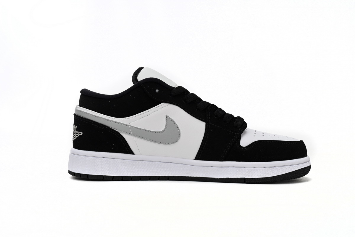 Air Jordan 1 Low Black and White Gray 552780-018