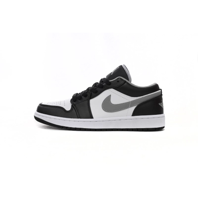 Air Jordan 1 Low Black Particle Grey 553558-040 01