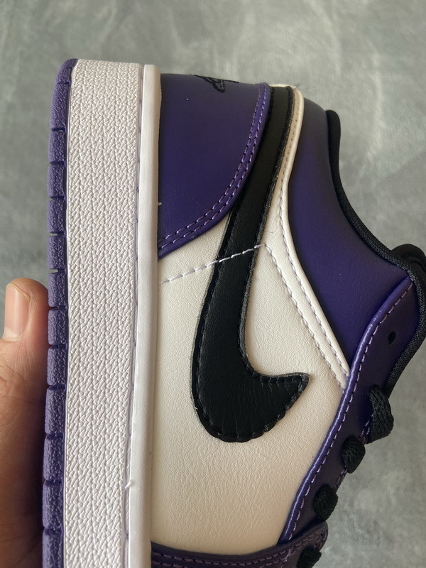 Air Jordan 1 Low Court Purple 553558-500