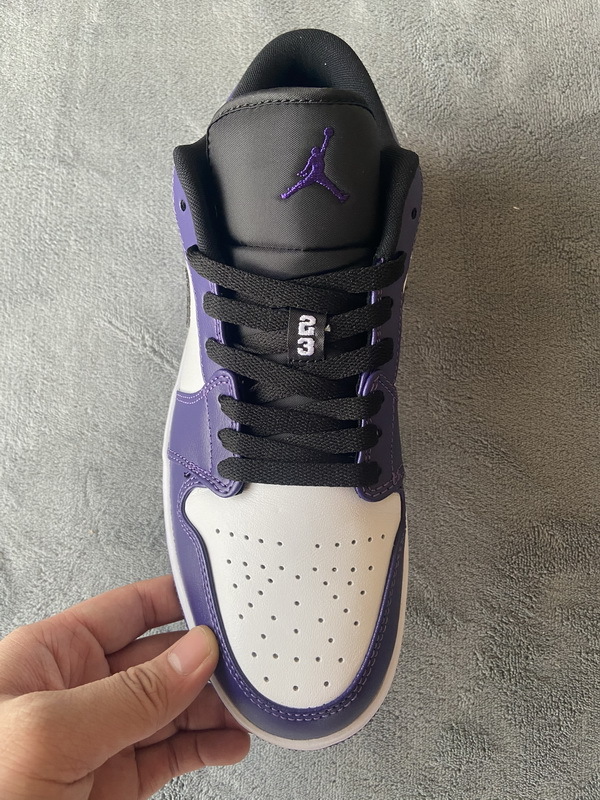 Air Jordan 1 Low Court Purple 553558-500