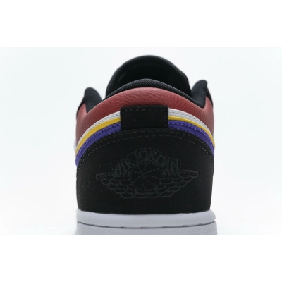 Air Jordan 1 Low Lakers Top 3 CJ9216-051 02