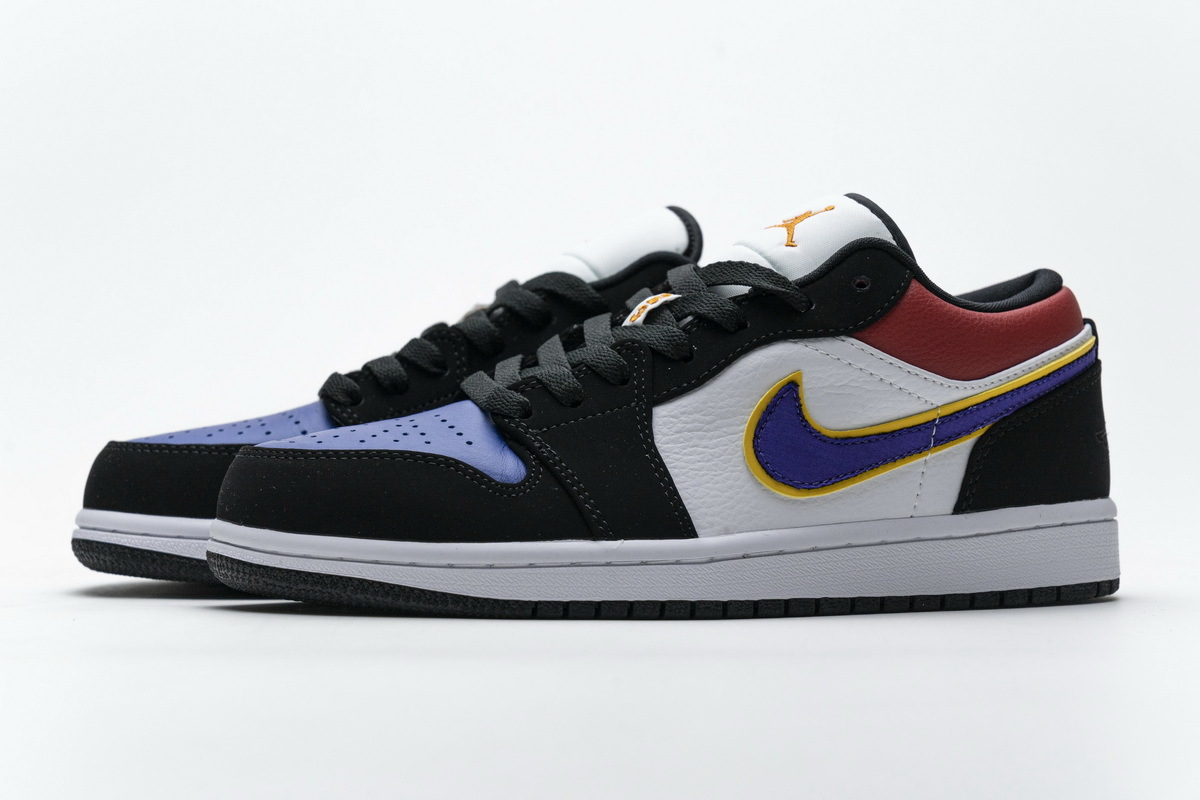 Air Jordan 1 Low Lakers Top 3 CJ9216-051
