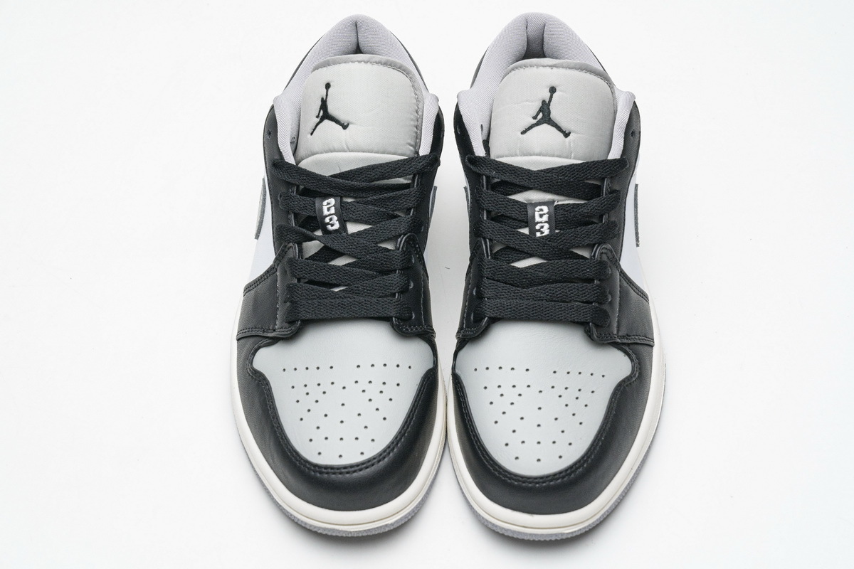 Air Jordan 1 Low Light Smoke Grey 553558-039