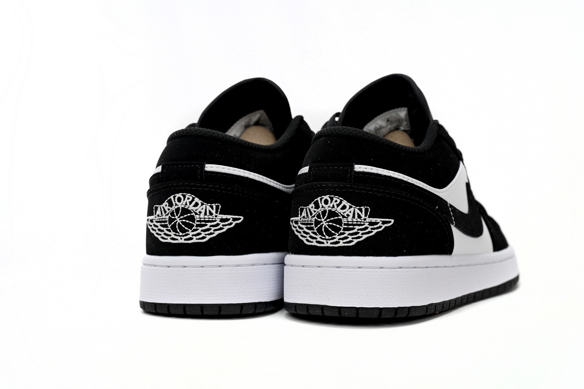 Air Jordan 1 Low New Black and White Panda 553558-001
