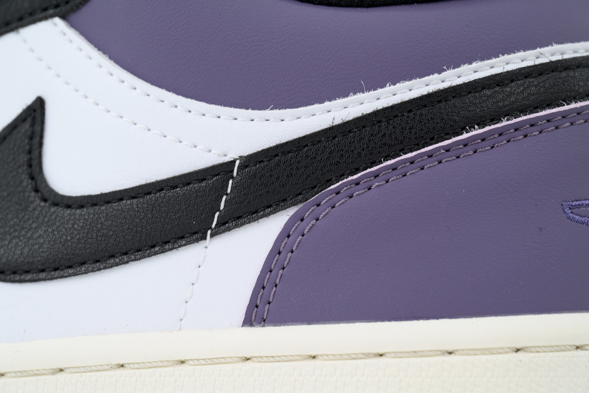 Air Jordan 1 Low Night Purple Thunder 553560-081