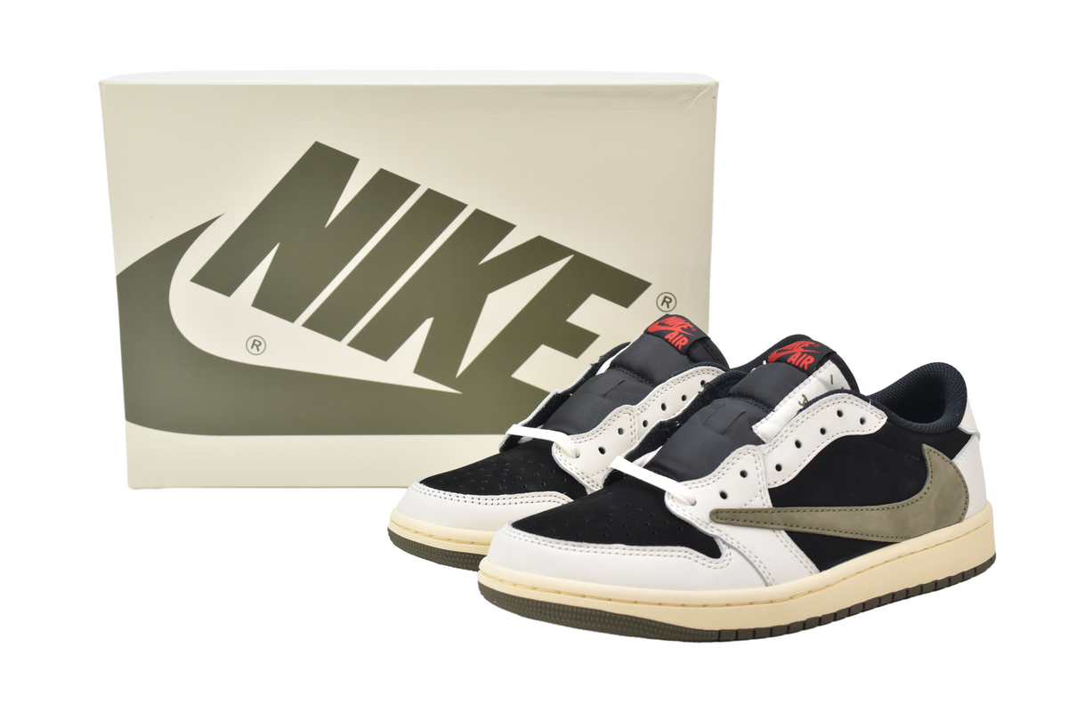 Air Jordan 1 Low OG WMNS “Olive”Black Green Olive DZ4137-106