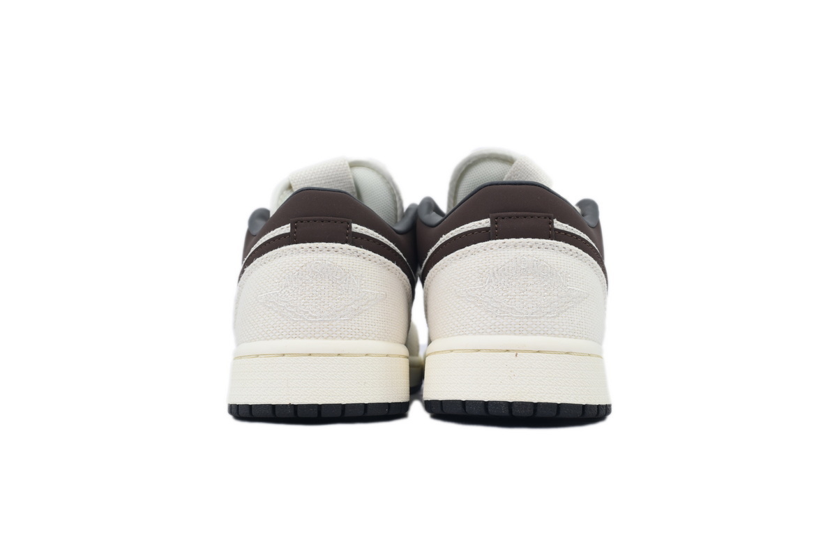 Air Jordan 1 Low Premium 'Ivory Baroque Brown' IB8058-110