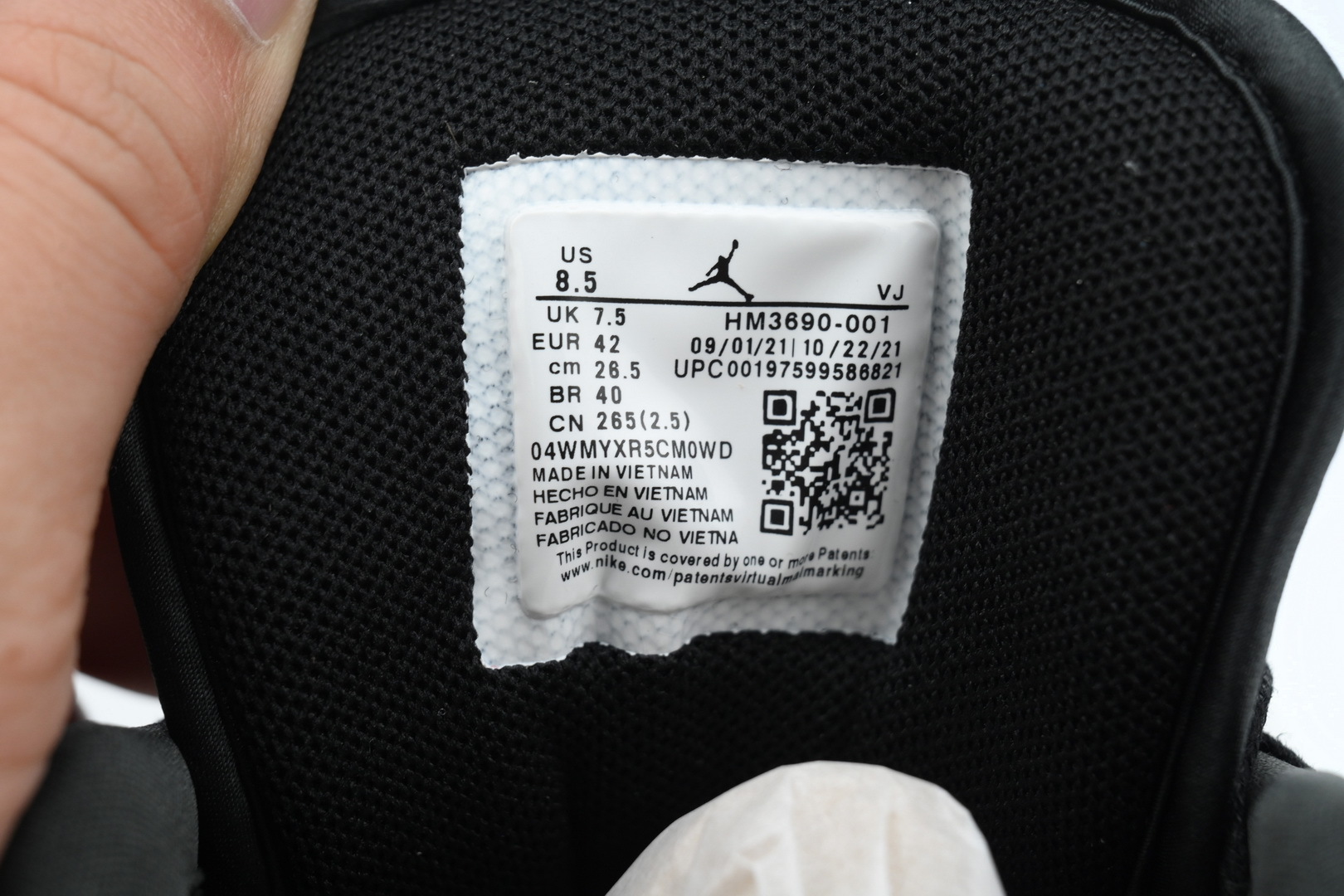 Air Jordan 1 Low SE 'Black Cat Mascot' HM3690-001